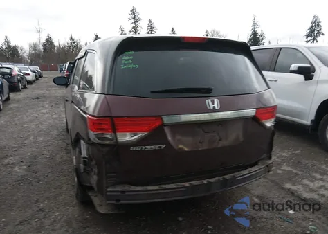 2014 Honda Odyssey Lx из США, поврежденный, VIN 5FNRL5H29EB036859